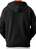 Jerzees -Men'S Nublend -Fleece -Sweatshirts & -Hoodies, Full Zip-Black, Large