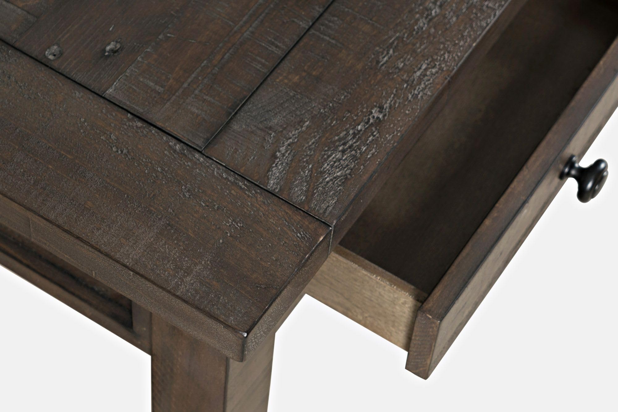 Jofran Inc. Madison County Reclaimed Pine Usb Charging Farmhouse Desk