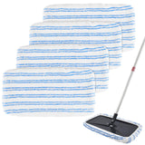 4 Pack Mop Heads Replacements for Ocedar Hardwood Floor 'N More Microfiber Mops,Terry Cloth Mops Refills 15 x 8 Flat Dust Mop Pa