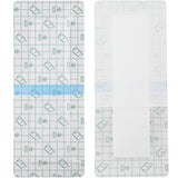 Waterproof Knee Replacement Surgery Bandage | 4x10 Inch Shower Protector Island Dressing Pad Bordered Gauze | Hip Surgery Recove