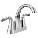 Delta Faucet Arvo Centerset Bathroom Faucet Chrome, Bathroom Sink Faucet, Bathroom Sink Faucet, Drain Assembly Included, Chrome 