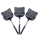 Staruby 3 Pack Extendable Fly Swatter, 25 inch Long Handle Flyswatters, Plastic Heavy Duty Fly Swatters Manual for Indoors Patio