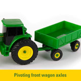 Tomy John Deere Toy Truck & Toy Tractor With Trailers 20-Piece Farm Toy Value Set