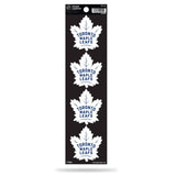 Rico Industries NHL Die Cut 4-Piece The Quad Sticker Sheet, Toronto Maple Leafs , 3 x 11.5-inches