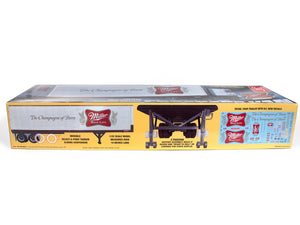 Amt Fruehauf 40 Semi Trailer (Miller Beer) 1:25 Scale Model Kit