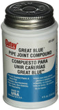 Oatey 31261 Great Pipe Joint Compound, 4 Fl. Oz, Blue