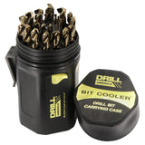 Drill America - D/A29J-CO-PC 29 Piece M42 Cobalt Drill Bit Set in Round Case (1/16 - 1/2 X 64ths), D/ACO Series