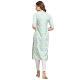 Pinkmint Women'S Crepe Digital Print Straight Kurta(Pack Of 2)[Ql-343-335-M]