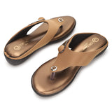 Ortho Joy Doctor Footwear For Women|| Fancy Slipper For Women || Orthopedic Women'S Fancy Slipper/Sandal For Women,Beige,4,B0D5QVNNNC