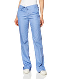cherokee Womens Flare Leg Drawstring Scrub Pant, ciel, XLarge