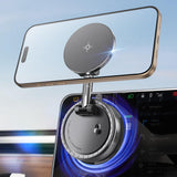 eSamcore Vacuum Magnetic Phone Holder for Car, for Magsafe Car Mount for Windshield, Foldable Stand Suction Cup for Mirror, Glas