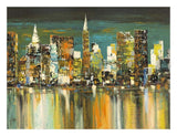 Le Mille Luci Di New York-Paper Art-26,,X20,,