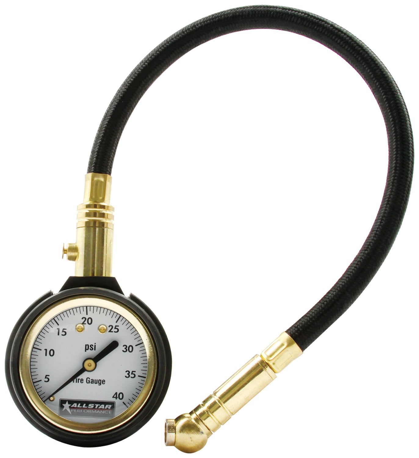 Allstar Performance All44077 0-40 Psi Tire Pressure Gauge