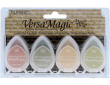 Tsukineko Inkpad, Dew Drop Size, Sahara Sand, Niagara Mist, Wheat and Sage