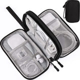 Jitruva Portable Storage Organizer For Usb Cable, Earphone, Power Bank,Charger, Hard Disk & Digital Gadgets, With Mesh Pockets S