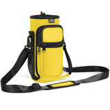 Nuovoware Water Bottle Carrier Bag, 25oz/32oz Bottle Pouch Holder, Adjustable Shoulder Hand Strap 2 Pocket Sling Neoprene Sleeve