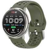 Nacorulu Compatible with Amazfit Active 2 Bands, 20mm Width Silicone Replacement Strap for Amazfit Active/Active 2S/GTS 4 mini/G