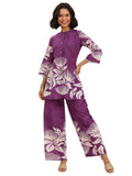 Libas Women'S Cotton Co-Ords Set (400637_Purple_M)