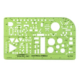 Pacific Arc Template: Electrical Symbols, 135 Openings 5.25 x 8.25