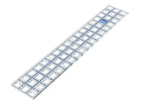 TrueCut, Ruler, Innovative Ruler Track and Cutter Guide System, Measures 3 x 18 Inches with 1/8inch Increments