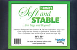 ByAnnies Soft and Stable Fabric, 36 by 58Inch, Black