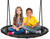 Sorbus Saucer Tree Swing -Kids Outdoor Disc Round Swing - 40 Heavy Duty 220lbs Seat- Easy Install Flying Saucer Web CircleSwing-
