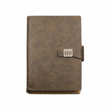 Viva Aura B5 Ringbinder Notebook | 23.5 X 17.7 Cm, | A5 Size, 200 Pages Ruled Refillable | Thermo Pu Cover | Cards Holder | 6 Ri