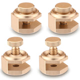 Ceoighe 4 Pack Stair/Square Gauge Set for Framing Square, Stair Stringer Layout Tool for Circular Saw, Carpentry Squares and Raf