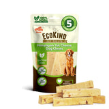 EcoKind Premium Gold Yak Cheese Himalayan Dog Chews, Dog Treats Large Breed, All Natural, High Protein Dog Chew, Bacon, Large - 