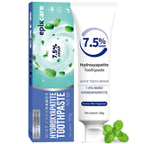 7.5% Nano Hydroxyapatite Toothpaste - Helps Remineralize Teeth Enamel Repair Sensitive Relief - Natural Whitening Antisensitivit