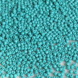 Tibaoffy Size 8/0 Crafts Glass Seed Beads 3mm Pine Green Beads for Jewelry Making (Total About 100g About 3600pcs)