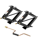 Pafessa RV Scissor Jack Stabilizer 6500lb Heavy Duty 24 RV Trailer Stabilizer Leveling Scissor Jack for RV Camper with Crank Han