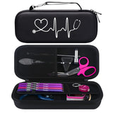 BOVKE Stethoscope Case for 3M Littmann Classic III Monitoring/Lightweight II S.E/Cardiology IV Diagnostic/MDF Acoustica Stethosc