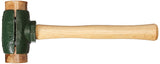 Garland Mfg 31004 Split Head Hammers, 2 Diameter, 14 Handle, Rawhide