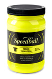 Speedball 045753 Fluorescent Screen Printing Ink, 32 fl. oz., Yellow