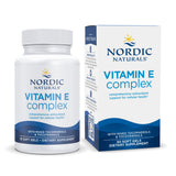 Nordic Naturals Vitamin E Complex, Unflavored - 30 Soft Gels - 6 Forms of Vitamin E for Antioxidant Support - Cellular Protectio