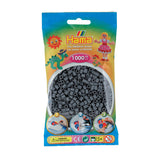 Hama Beads 1,000 Bead Refill Bag Dark Grey