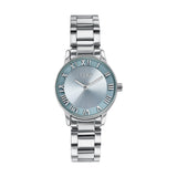 Sonata Poze 6 Chrome Calling Quartz Purple Round Dial Women'S Watch | Stainless Steel Strap Material | Watches For Women Analog 
