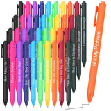 Yeaqee 40 Pcs Funny Ballpoint Pens Set - Swear Word, Dirty Cuss Word, Rude Quotes Pens for, Office Supplies - Black Ink (Work Su