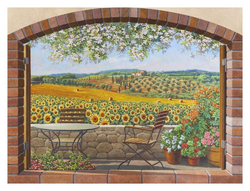 Verso Le Colline-Paper Art-34,,X26,,