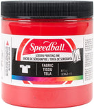 Special Fabric Screen Printing Ink 8 oz, Colour: Red