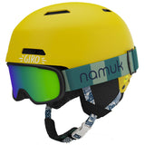 Giro Crue Kids Snow Helmet Goggle Combo Namuk Sunflower S (52-55.5cm)
