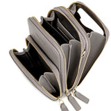 Calandis Women Small Cross Body Cellphone Bag Pu Leather Versatile Fashion Case Purse White | Womens Handbags & Bags