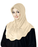 Mehar HijabS Modest WomenS Embellished With Glittering Stone Designs Stylish Polycotton Feel Good Fabric Meharban 1St Gen Hija