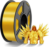 TECBEARS Silk Filament 1.75, Shiny Silk PLA Filament, 3D Printer Filament with Smooth Silky Surface, Dimensional Accuracy +/- 0.