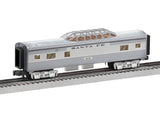 Lionel 684725 Santa Fe AddOn Vista Dome Car, O Gauge, Silver, Gray, Tan, black