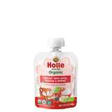 Holle Baby Yogurt Pouches - Organic Yogurt with Apple, Banana & Berry Fruit Pur e - Drinkable Pouches for Kids & Babies 8 Month