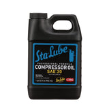 Sta-Lube Compressor Oil SL22131-32 Fl Oz., Professional Formula SAE 30 Oil for Reciprocating & Rotary Compressors