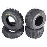 Kenda Bearclaw EX K573-22x7-10 Front & 22x11-10 Rear Tires for All Terrain (ATV), UTV, and Side by Side (SxS) Vehicles - 6-Ply -