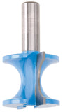 Roman Carbide DC1032 1Inch Bull Nose, 1/2Inch Shank